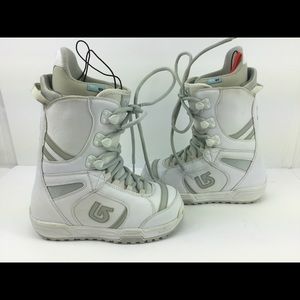 Burton Womens COCO Snowboarding Boots White Size 7